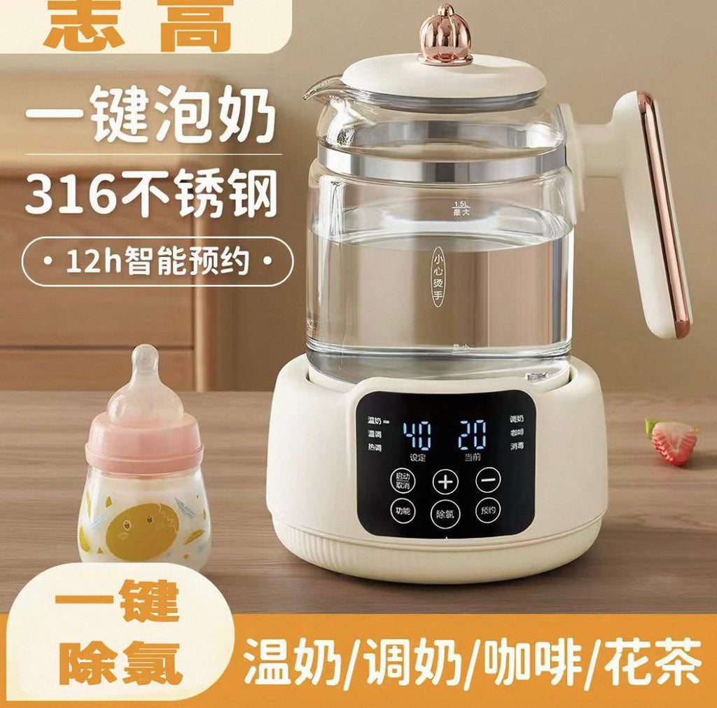 Royal Crown Glass Kettle