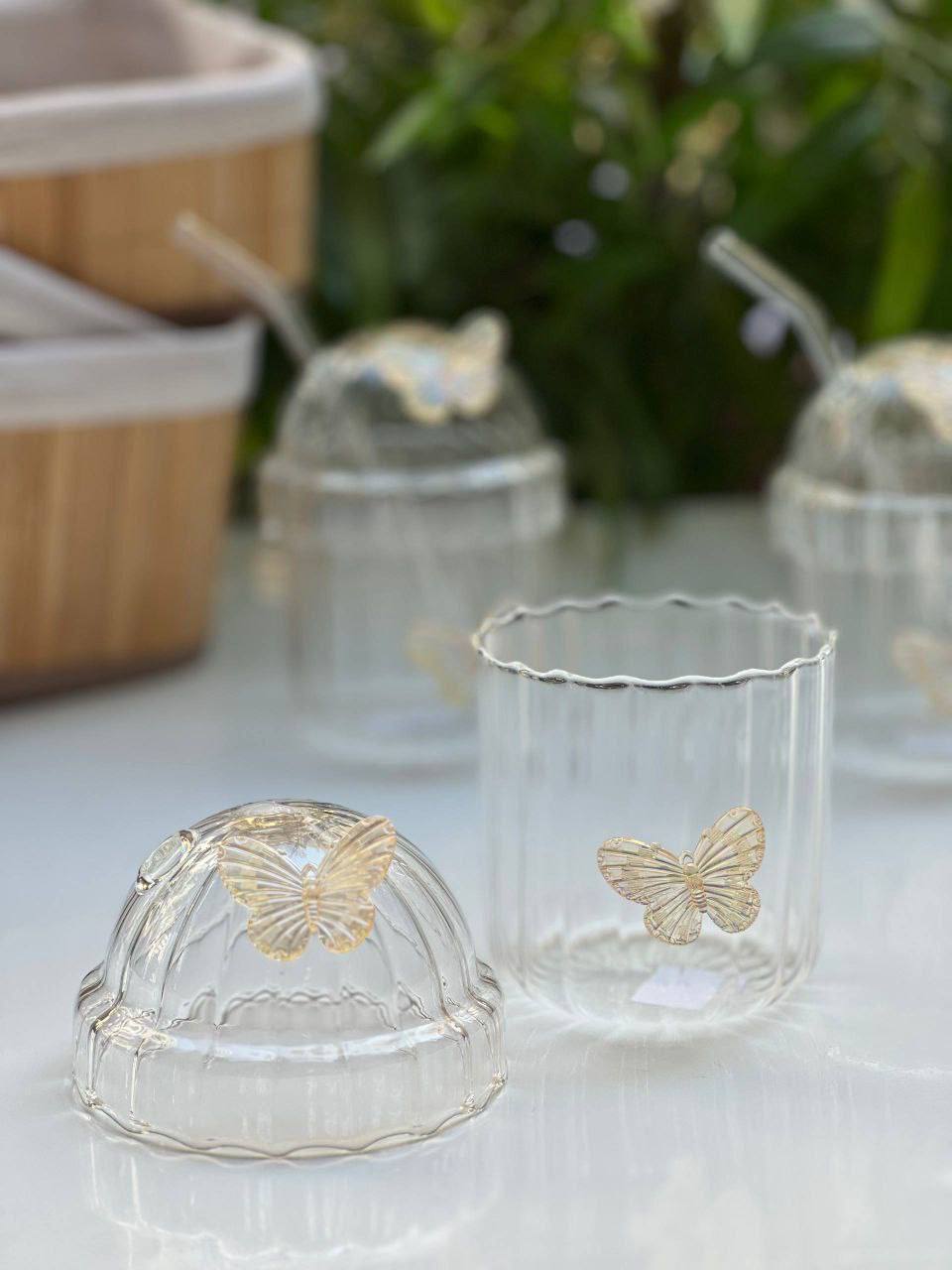 Whimsical Butterfly Dome Cup