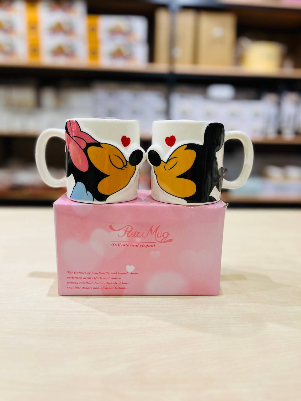 Mickey Kissing Mugs