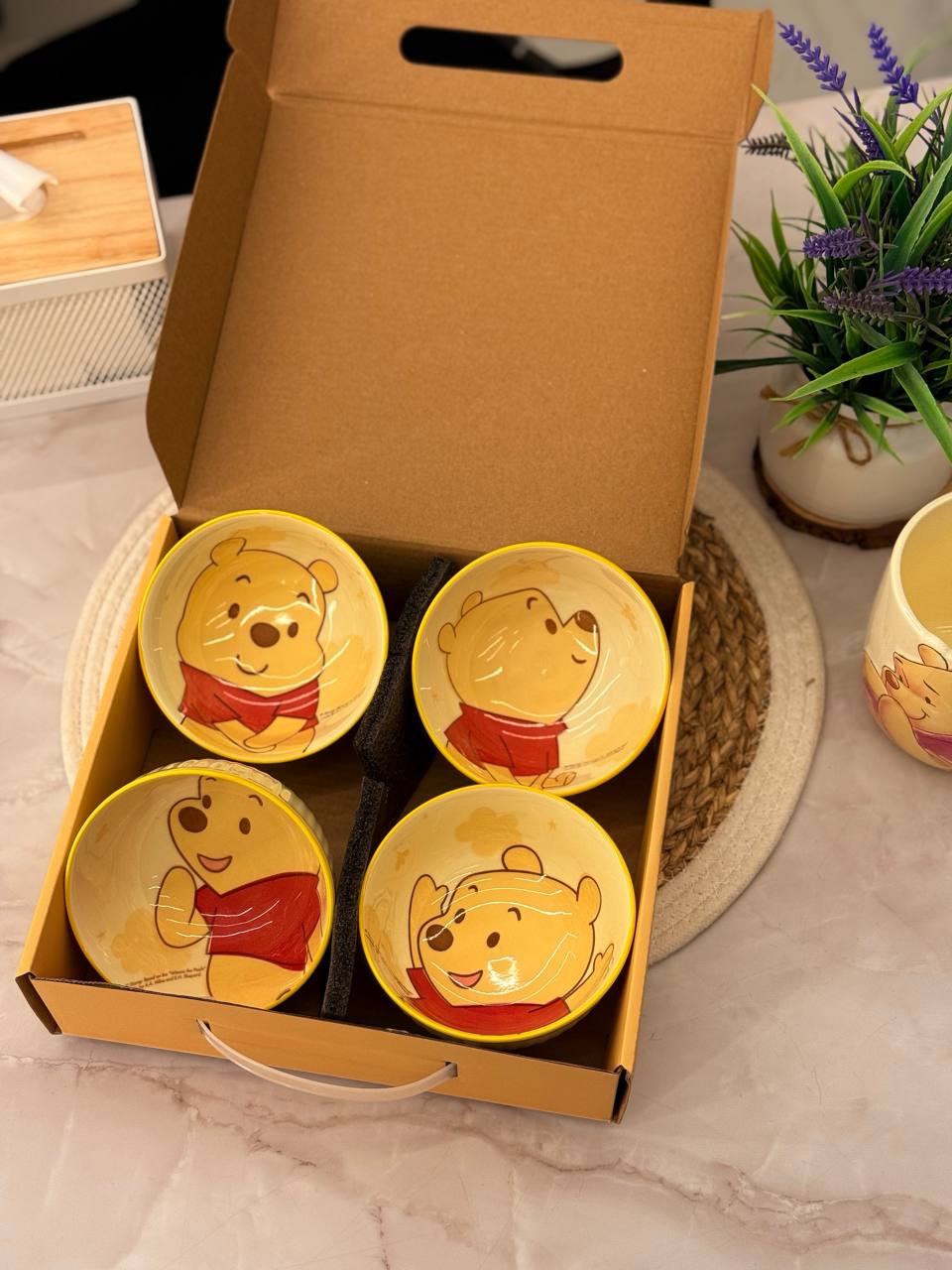 Pooh Bear Bowl Set