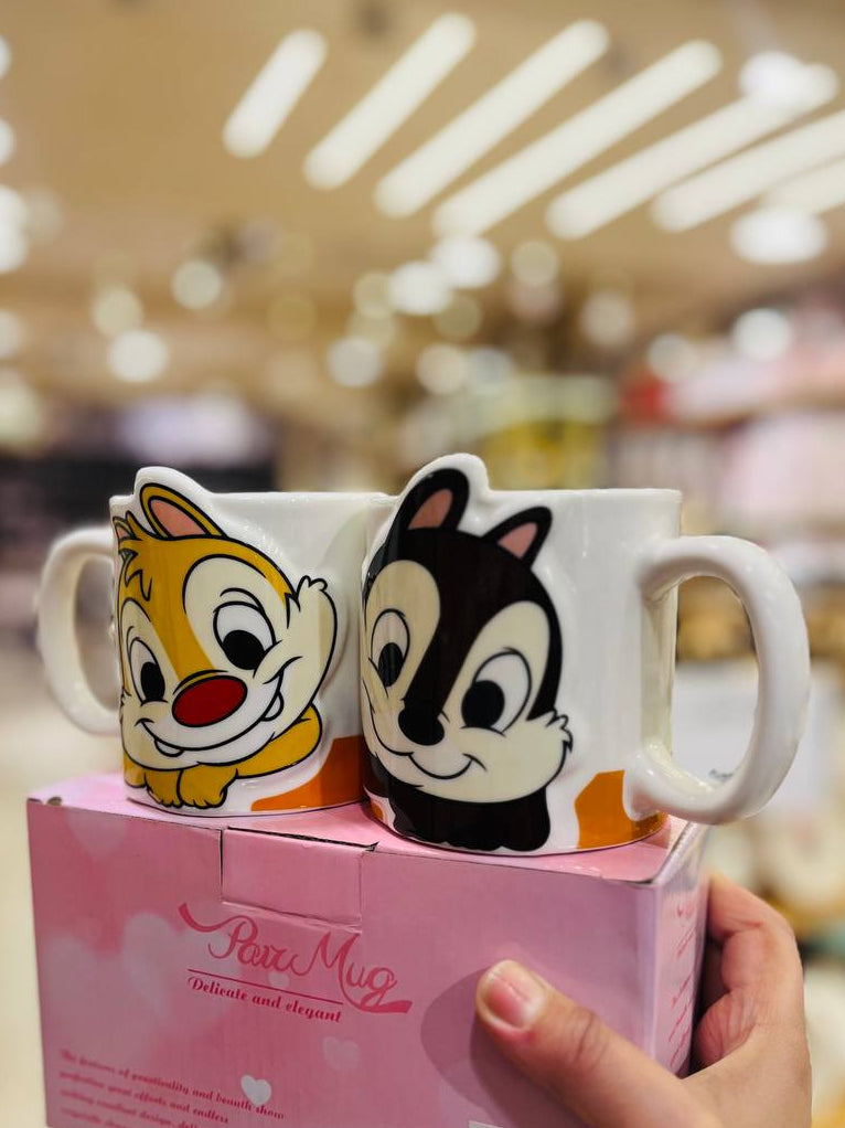 Chip 'n' Dale Romantic "Pair Mug" Gift Set