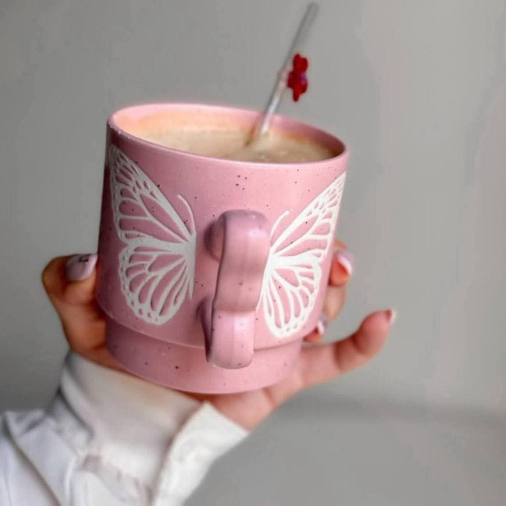 Butterfly Wing Mug set