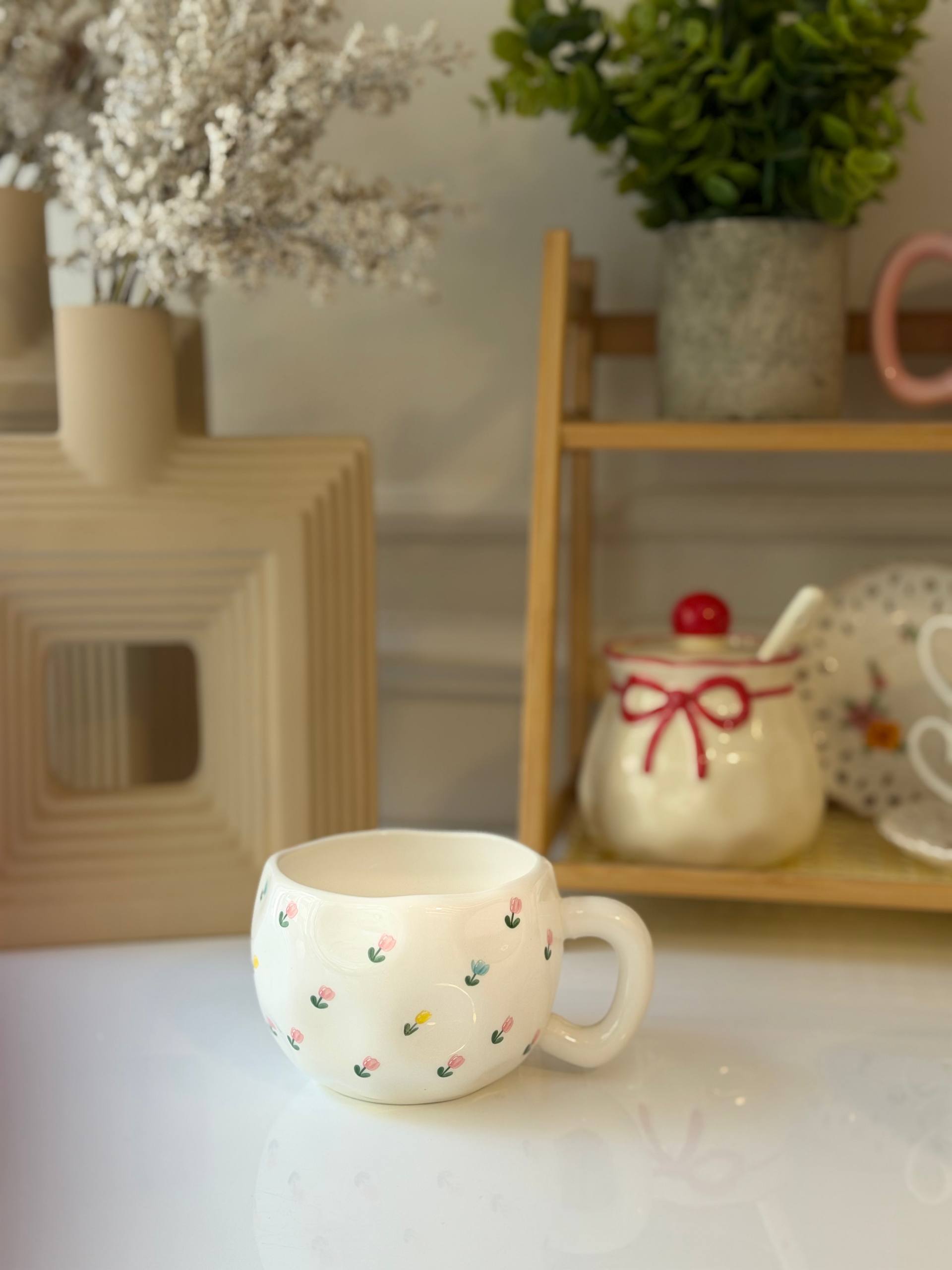 Spring Romance Wavy Mug