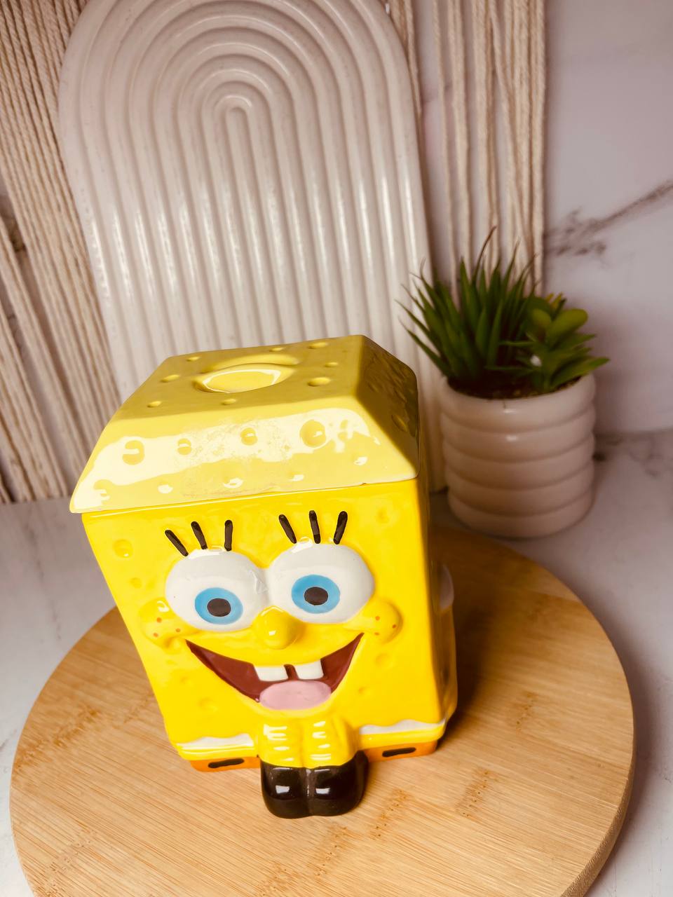 Square Spongebob Face Mug