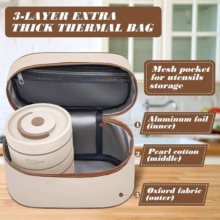 The Trio Thermal Bento Set