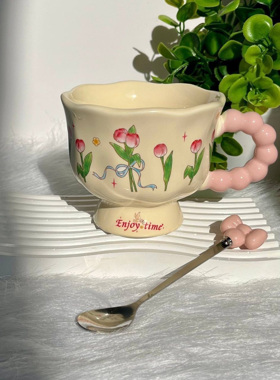 Cottage Tulip Mug