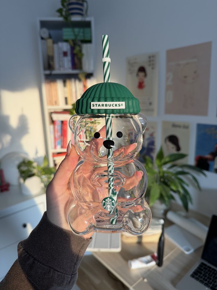 Cozy Bear Glass Tumbler