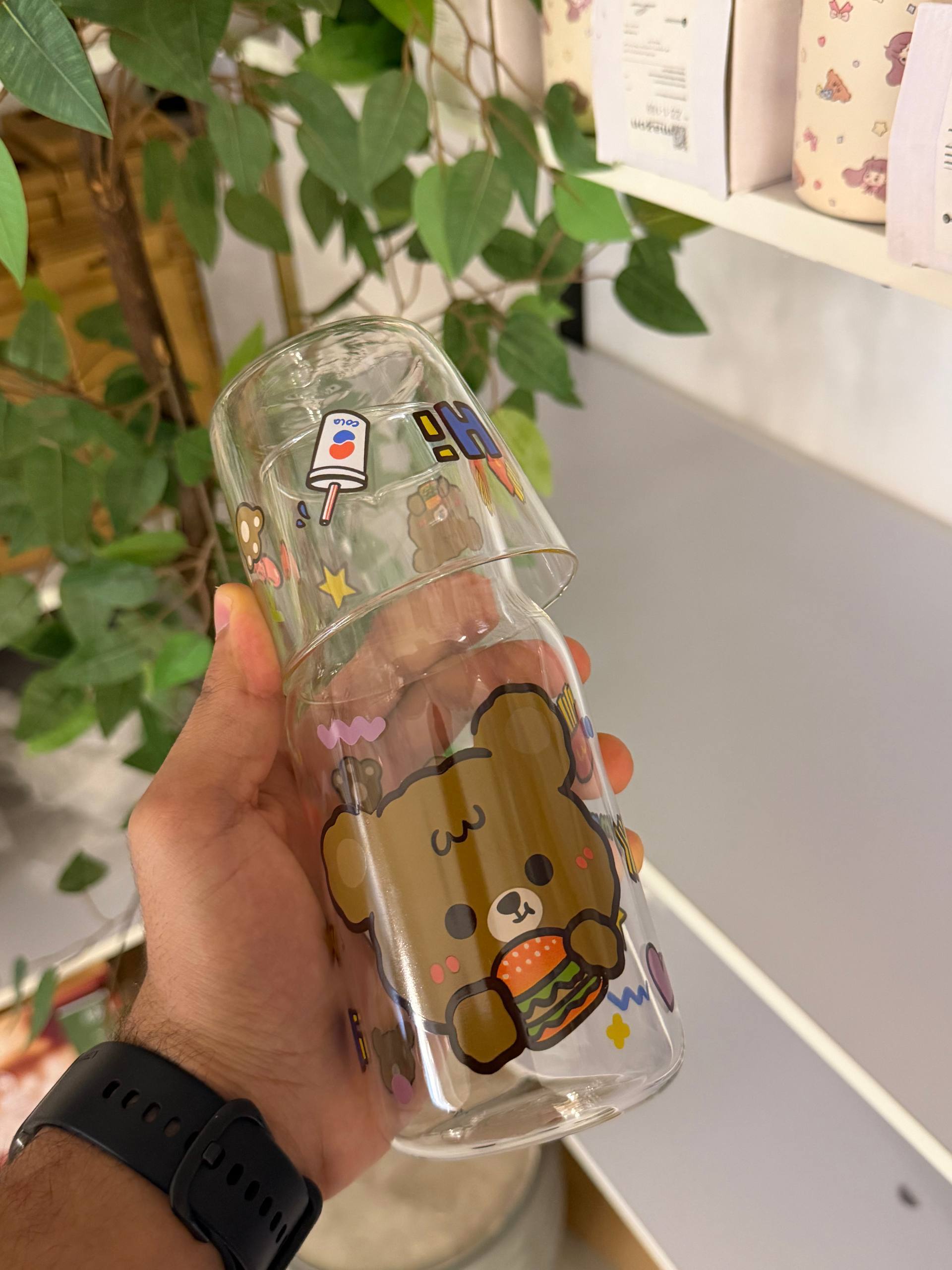 دورق "يامي بير"  (Yummy Bear Glass).
